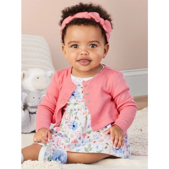 Carter's Other - Carter's Child of Mine Baby Girl Dress Set, 2-Piece, Sizes 3-6 Months